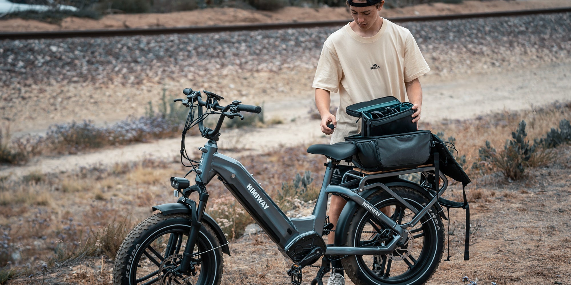 Himiway Big Dog accessories and cargo setup